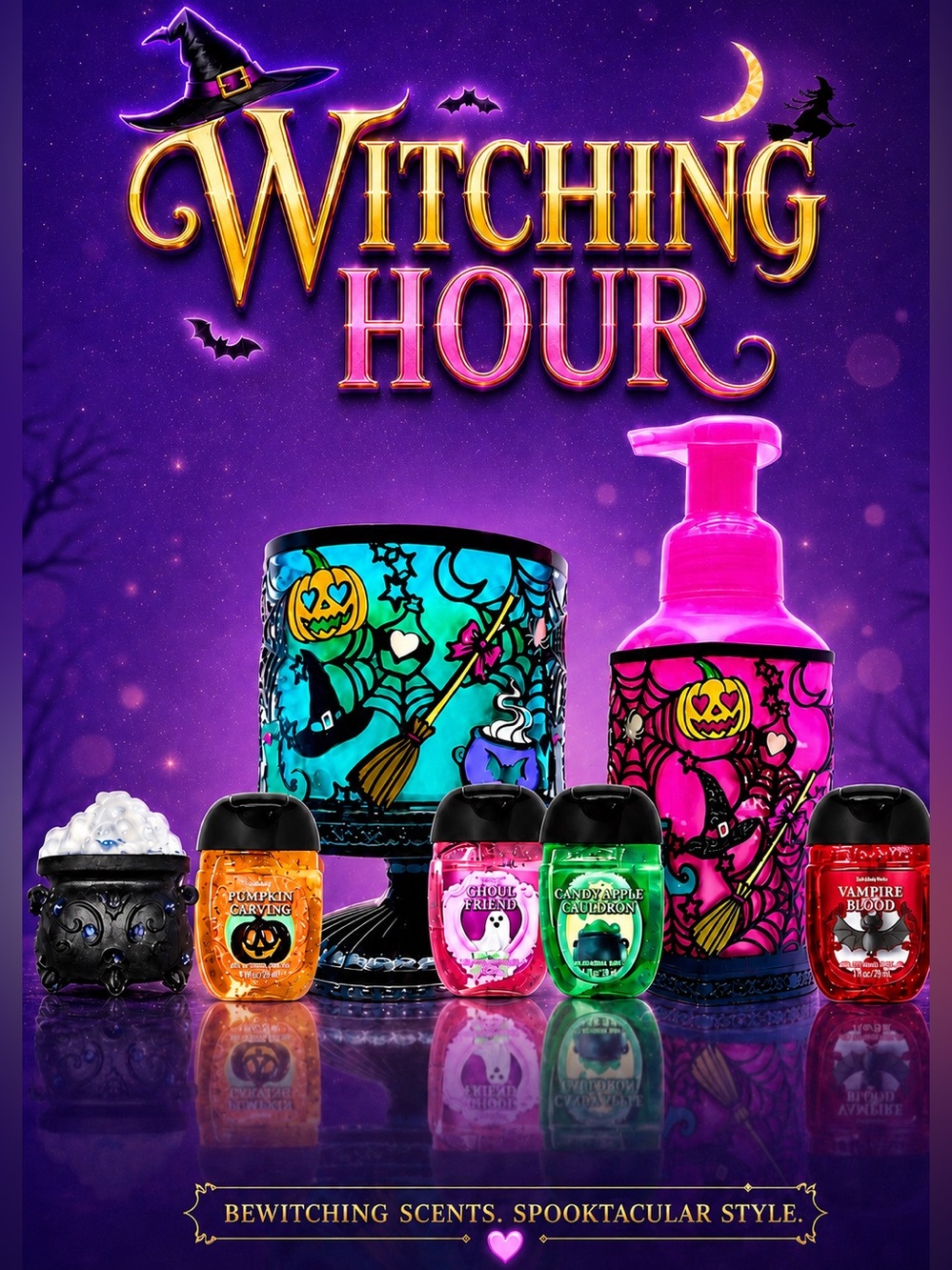 Bath & Body Works 2025 Halloween Witching Hour 9 Pc Set
